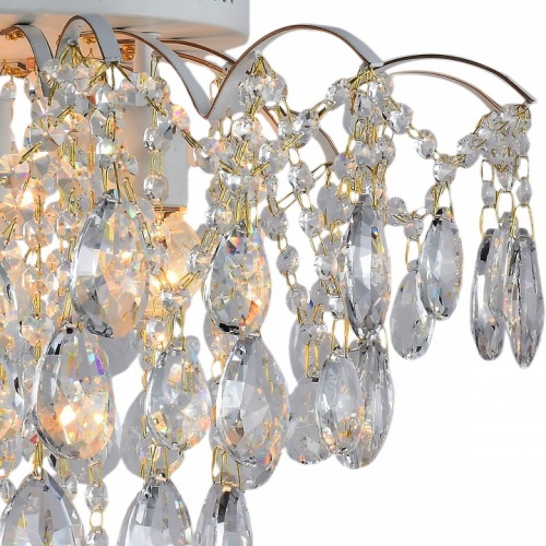 Потолочная люстра 04039-0.3-06 WH+GOLD PN в Нижнем Новгороде фото 4