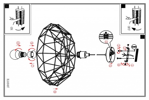 Подвесной светильник Eglo Carlton 2 49487 в Нижнем Новгороде фото 2