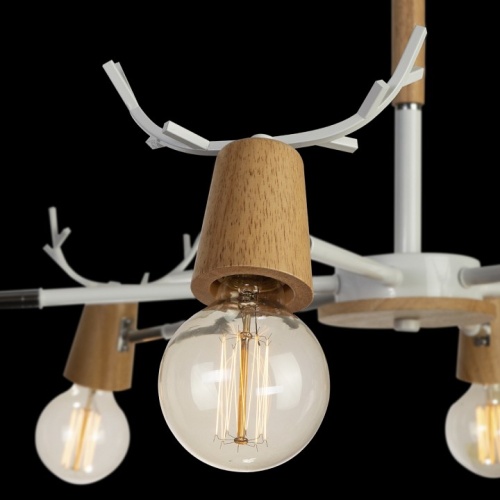 Люстра на штанге Loft it Sven 10024/6 White в Нижнем Новгороде фото 2