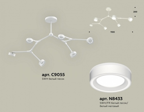 Люстра на штанге Ambrella Light XB XB9055201 в Нижнем Новгороде фото 2