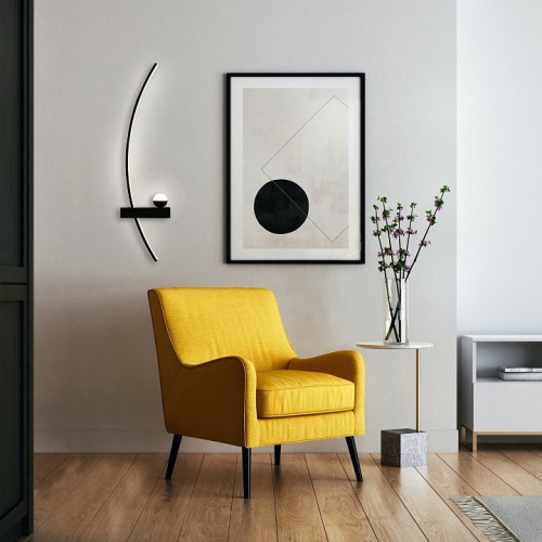 Бра Escada Ray 10220/2LED Black L в Нижнем Новгороде фото 4