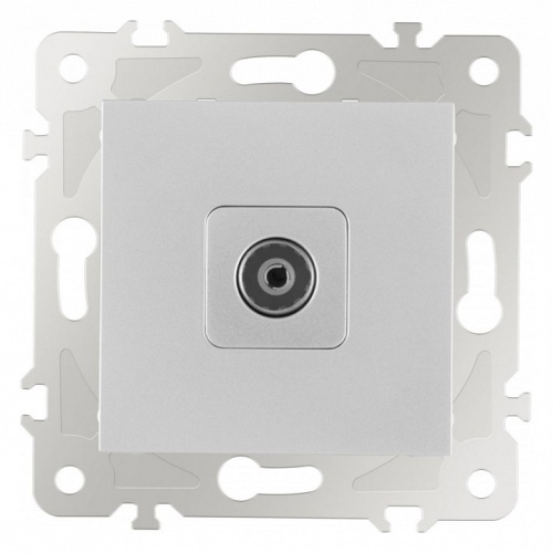 ТВ-розетка без рамки Arte Milano am-203 203.43-1.silver в Нижнем Новгороде