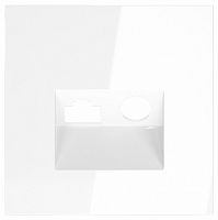 Накладка для ТВ-розетки и RJ-11 или RJ-45 Voltum S70 VLS002701 в Нижнем Новгороде