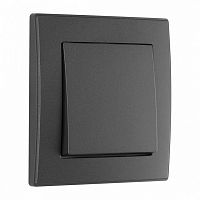 Выключатель одноклавишный Arte Milano SET06-1 SET06-1-30-1 black в Нижнем Новгороде