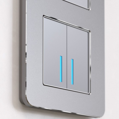 Рамка на 4 поста Werkel Platinum (алюминий) W0042606 в Нижнем Новгороде фото 2