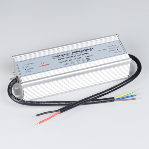 Блок питания ARPV-36300-A1 (36V, 8.3A, 300W) (Arlight, IP67 Металл, 3 года) в Сычевке