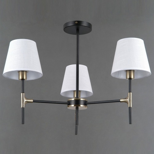 Люстра на штанге ILLUMICO CASTOR IL0185-3CSQ-24 BK AB CASTOR в Нижнем Новгороде фото 2