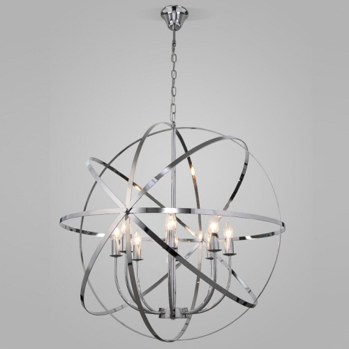 Подвесная люстра Eurosvet Santi 60139/8 хром в Нижнем Новгороде фото 3