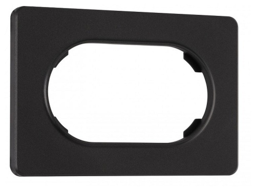 Рамка для двойной розетки Arte Milano am-502.15 502.15-double.black в Нижнем Новгороде