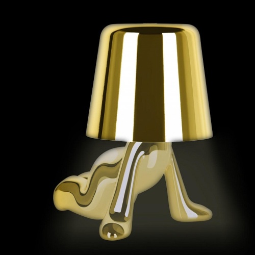 Настольная лампа декоративная Loft it Brothers 10233/A Gold в Брянске фото 5