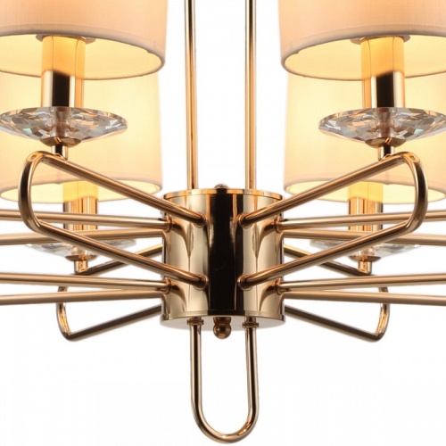 Подвесная люстра ILLUMICO  IL6196-8P-17 GD в Нижнем Новгороде фото 2