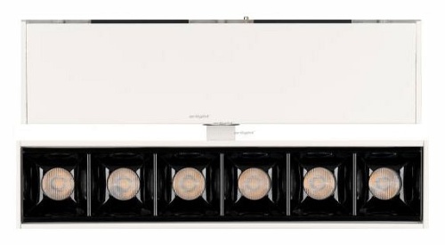 Светильник на штанге Arlight MAG-LASER-FOLD-45-S160-6W Warm3000 (WH, 15 deg, 24V) 026968 в Нижнем Новгороде фото 2