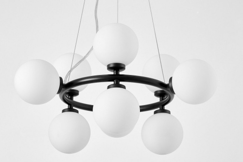 Подвесная люстра LUMINA DECO MARSIADA LDP 6033-9 BK в Нижнем Новгороде фото 6