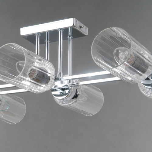 Люстра на штанге ILLUMICO NAPLES IL0780-6CSQ-25 CR NAPLES в Нижнем Новгороде фото 2