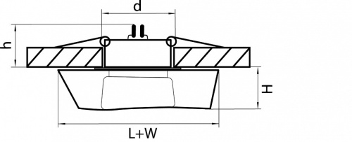 Встраиваемый светильник Lightstar Flutto 006430 в Туле фото 2