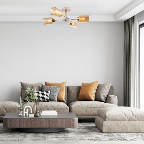 Люстра на штанге Escada Vertigo 1131/4P White/Gold в Нижнем Новгороде фото 5