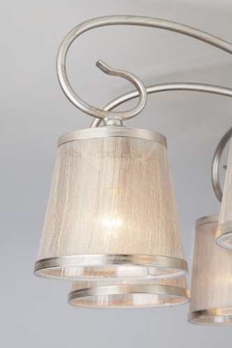 Потолочная люстра Eurosvet Liona 60065/8 серебро в Нижнем Новгороде фото 6