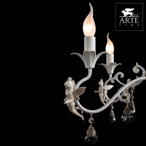 Подвесная люстра Arte Lamp Angelina A5349LM-5WH в Великом Устюге фото 5