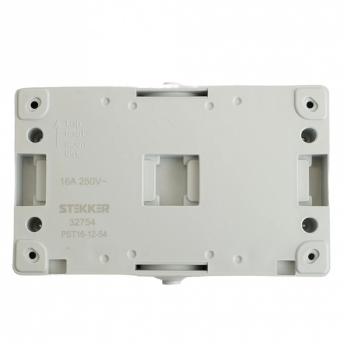 Розетка влагозащищенная с заземлением и крышкой Stekker Велена 32754 в Нижнем Новгороде фото 2