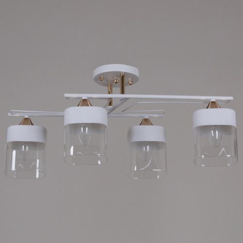 Люстра на штанге 06096-0.3-04 WH+FG в Нижнем Новгороде