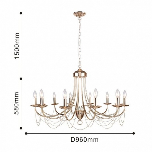Подвесная люстра F-promo Plini 2591-12P в Нижнем Новгороде фото 4
