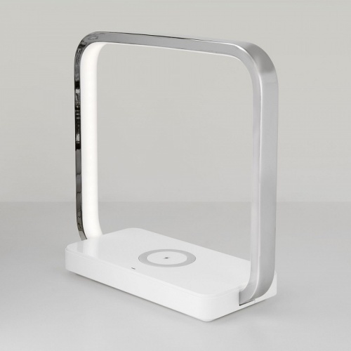 Настольная лампа офисная Eurosvet Frame 80502/1 хром в Нижнем Новгороде фото 5