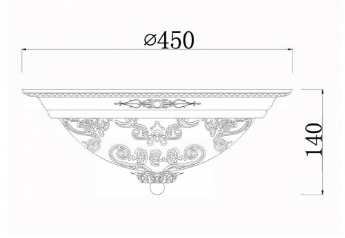 Накладной светильник Maytoni Diametrik C907-CL-03-W в Бородино фото 2