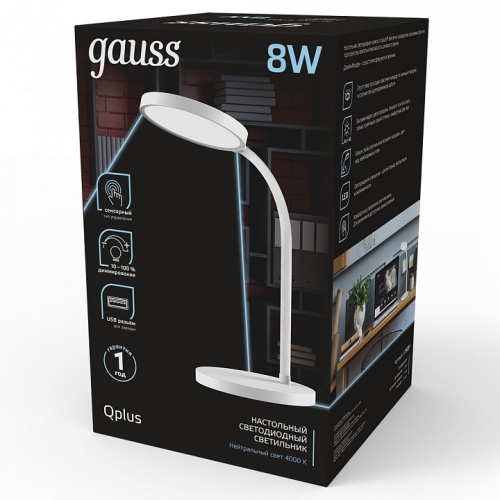 Настольная лампа офисная Gauss GT503 GT5031 в Нижнем Новгороде фото 3