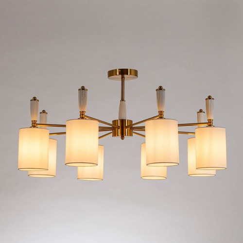 Люстра на штанге Arte Lamp WAVERLEY A4102PL-8PB в Нижнем Новгороде фото 5