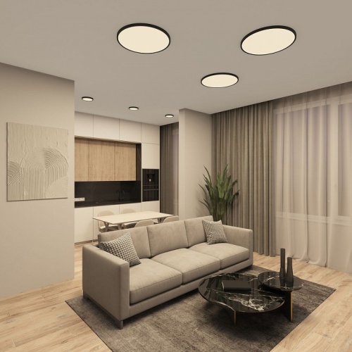 Накладной светильник Denkirs THIN DK6520-BK в Нижнем Новгороде фото 2