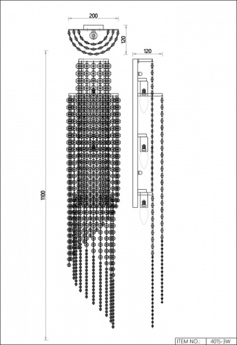 Накладной светильник Favourite Monilibus 4015-3W в Нижнем Новгороде фото 5