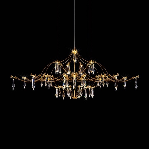 Подвесная люстра Loft it Mira 10587/1000 Gold Asfour в Нижнем Новгороде фото 6