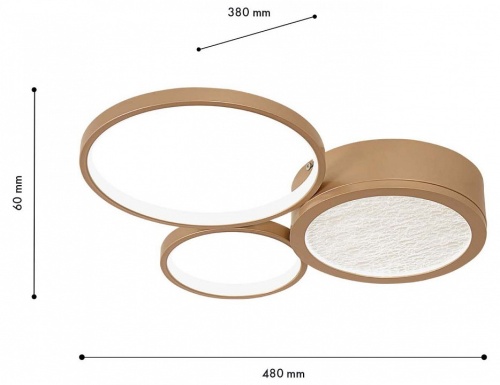 Потолочная люстра F-promo Campus 4681-3C в Нижнем Новгороде фото 5