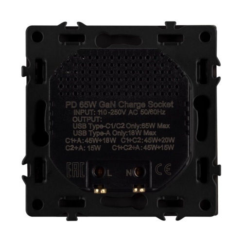 Розетка USB и type C без рамки Arlight NOBE 061837(1) в Нижнем Новгороде фото 3