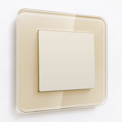 Выключатель одноклавишный без рамки Werkel айвори матовый W1110062 в Нижнем Новгороде фото 5