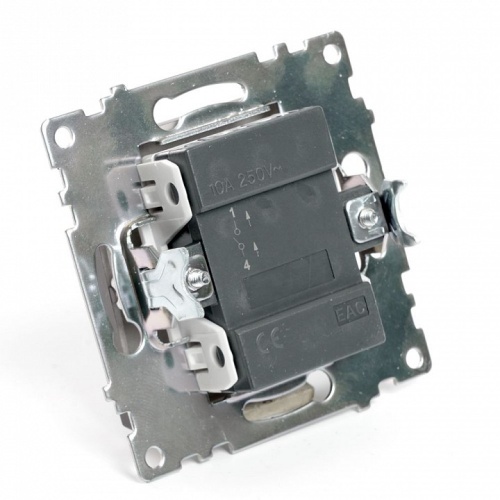 Переключатель одноклавишный без рамки Stekker Катрин 49018 в Нижнем Новгороде фото 2