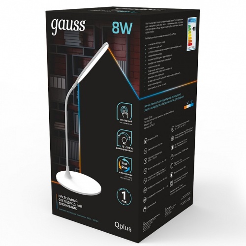Настольная лампа офисная Gauss GT502 GT5021 в Нижнем Новгороде фото 4
