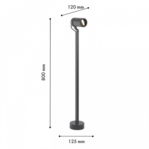 Наземный высокий светильник Favourite Slit 4807-1F в Нижнем Новгороде фото 2