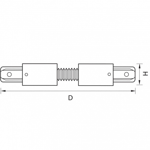 Соединитель гибкий для треков Lightstar Barra 501157 в Соколе фото 2