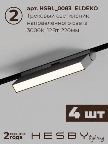 Комплект трековый Hesby Lighting ElDeko HSBL_kompl_E004_NI2B3K в Нижнем Новгороде фото 6