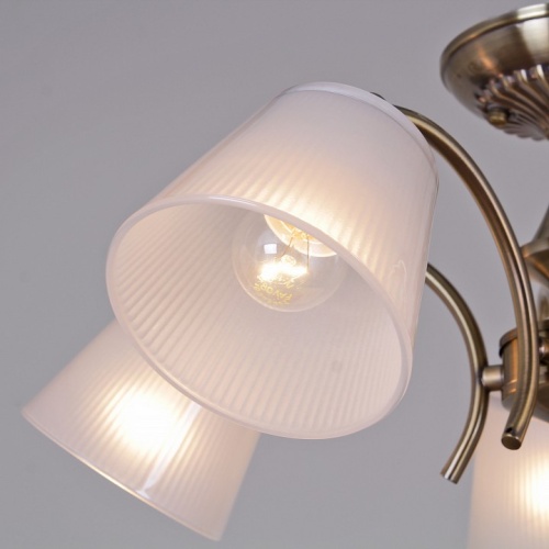 Люстра на штанге ILLUMICO  IL0910-5CSQ-26 AB ELITE в Нижнем Новгороде фото 2