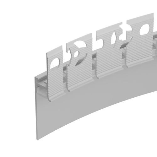 Профиль PLINTUS-FANTOM-BENT-H35-SIDE-2000 WHITE (Arlight, Алюминий) в Архангельске фото 4