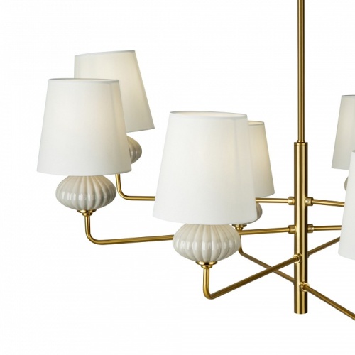 Люстра на штанге Freya Ceramics FR2029PL-08BS в Нижнем Новгороде фото 8