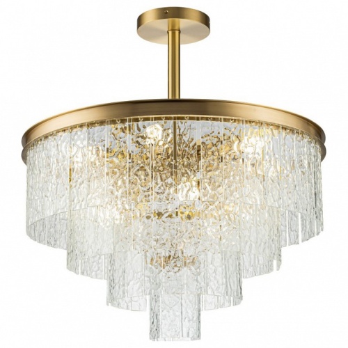 Люстра на штанге Belfast Harland 6308-6 BR CL в Нижнем Новгороде фото 5