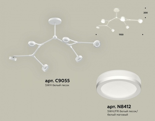 Люстра на штанге Ambrella Light XB XB9055200 в Нижнем Новгороде фото 2