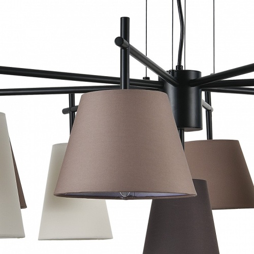 Подвесная люстра Indigo Abbinare 13032/9P Black в Нижнем Новгороде фото 2