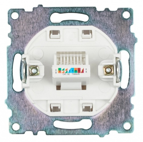 Розетка Ethernet RJ-45 без рамки Stekker Катрин 39305 в Нижнем Новгороде фото 4