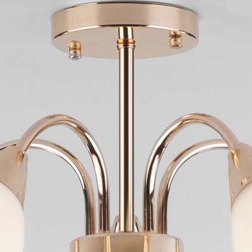 Люстра на штанге Eurosvet Ellene 30149/5 золото в Нижнем Новгороде фото 2