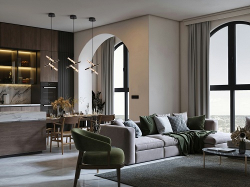 Люстра на штанге Freya Brilliance FR5557PL-L22B в Нижнем Новгороде фото 10