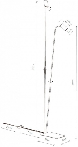 Торшер Nowodvorski Mono 7705 в Нижнем Новгороде фото 2
